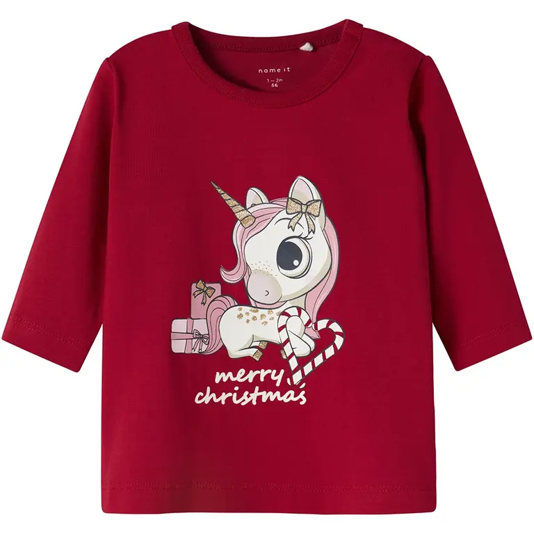 KERST longsleeve Ro (jester red)