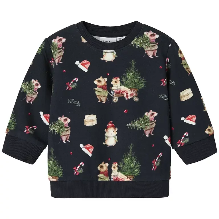 KERST truitje sweat Renu (navy blazer)