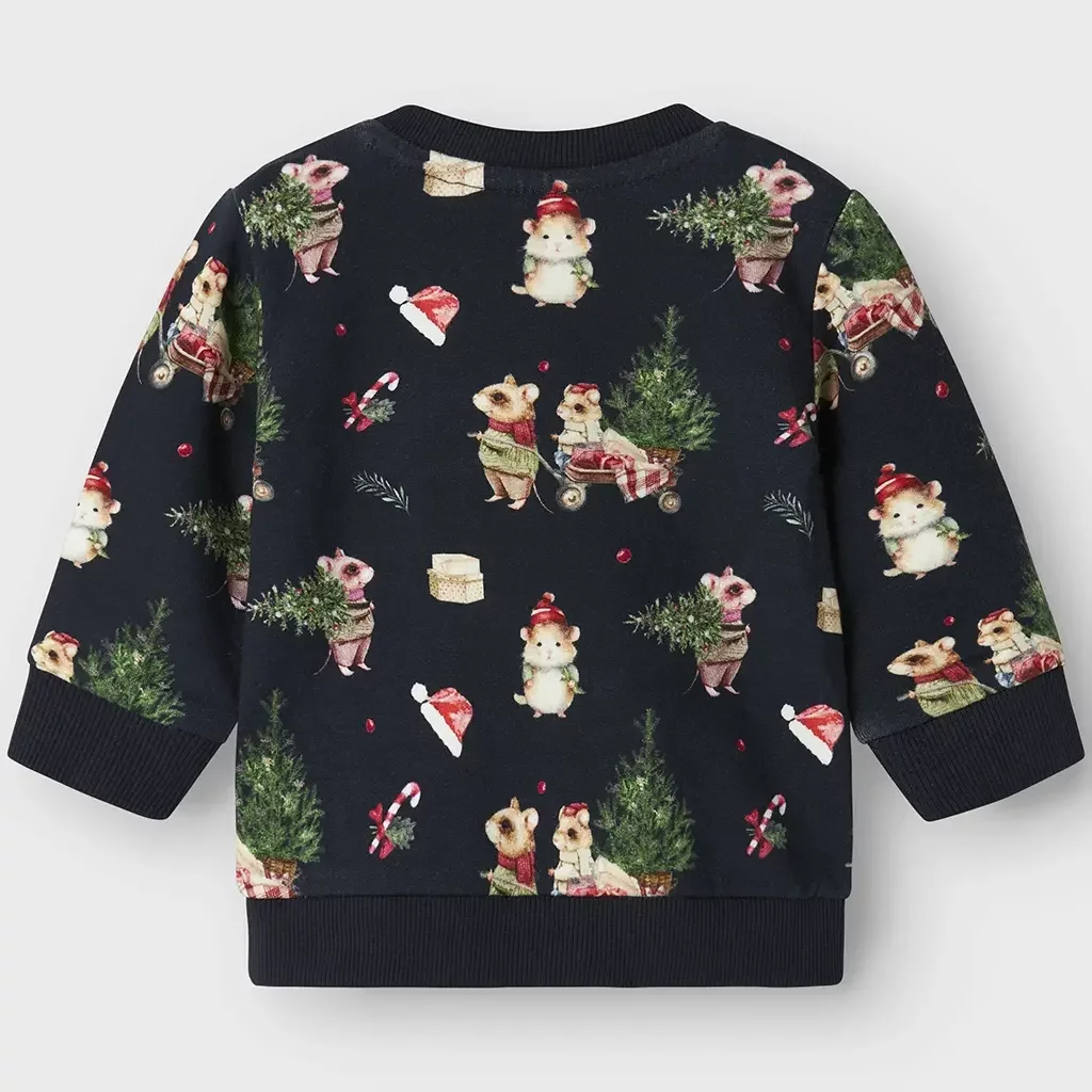 KERST truitje sweat Renu (navy blazer)