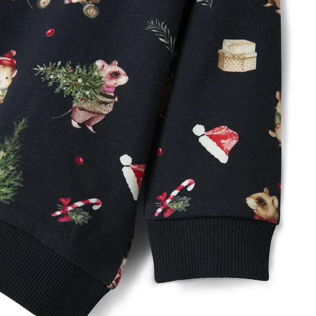 KERST truitje sweat Renu (navy blazer)