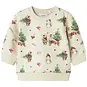 Name It KERST truitje sweat Renu (peyote melange)