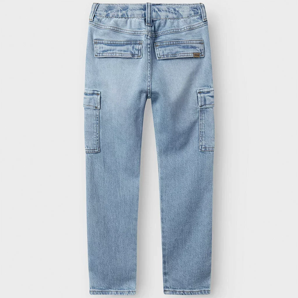 Jeans cargo TAPARED Silas (light blue denim)