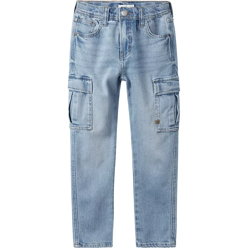 Jeans cargo TAPARED Silas (light blue denim)