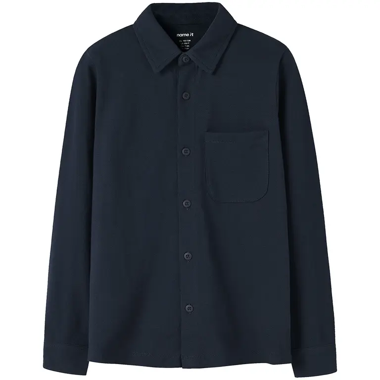 Overhemd jersey Ron (navy blazer)