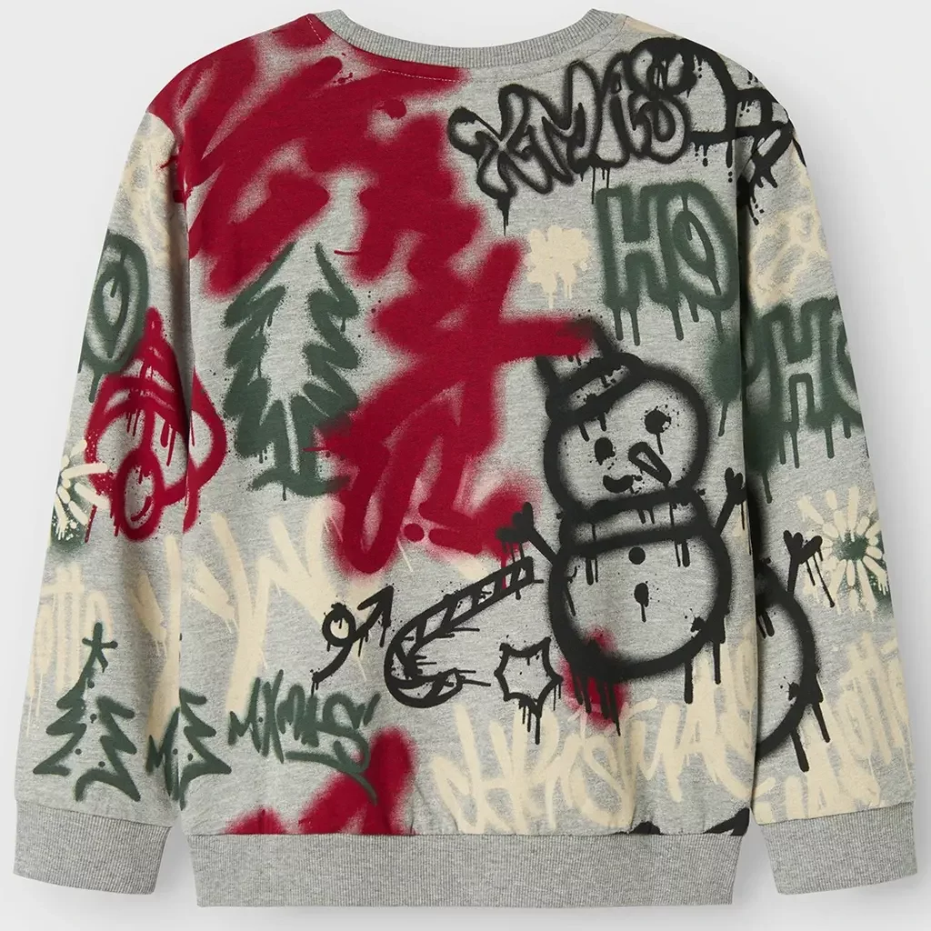 KERST trui Rallo (grey melange)