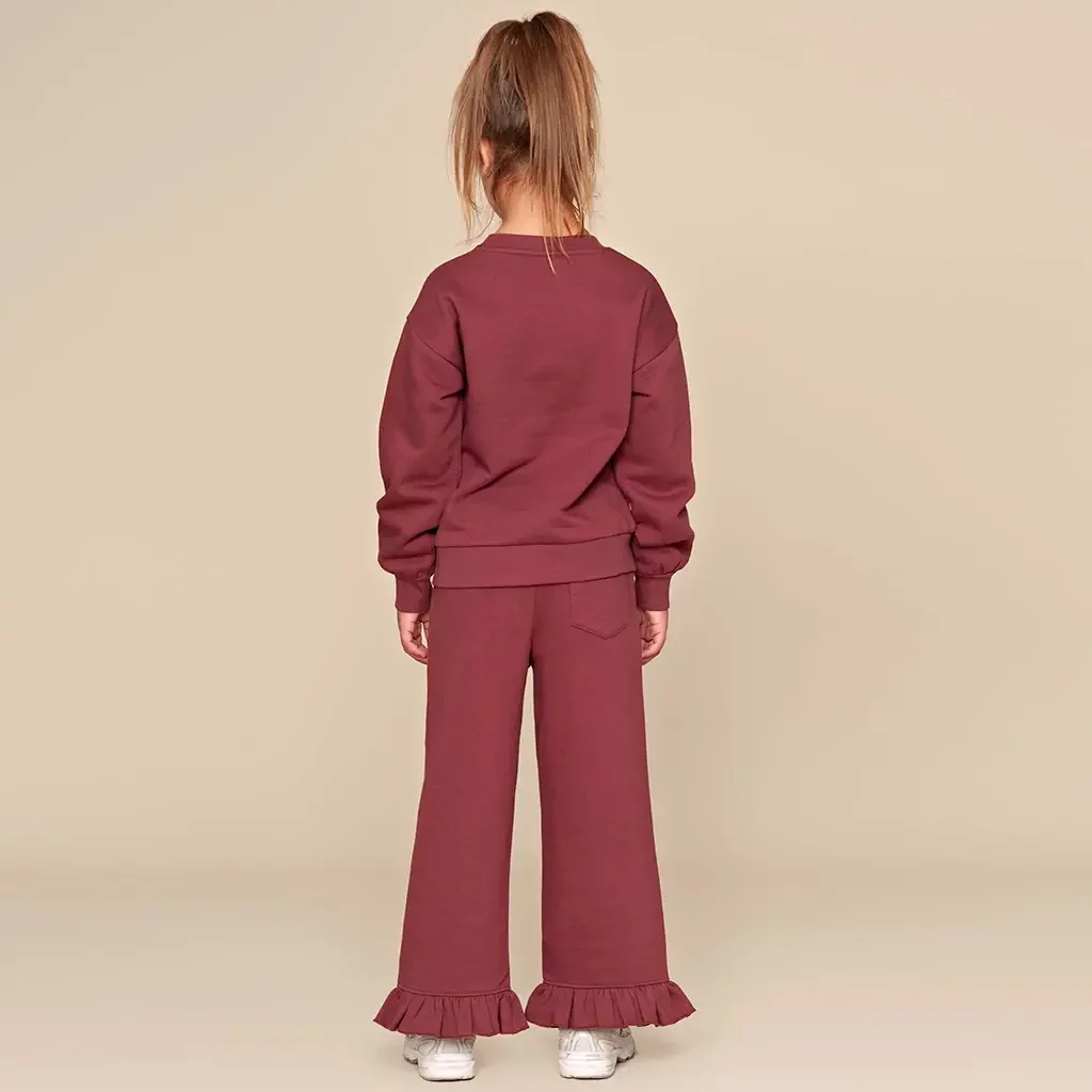 Broek Vignetta (dark red)