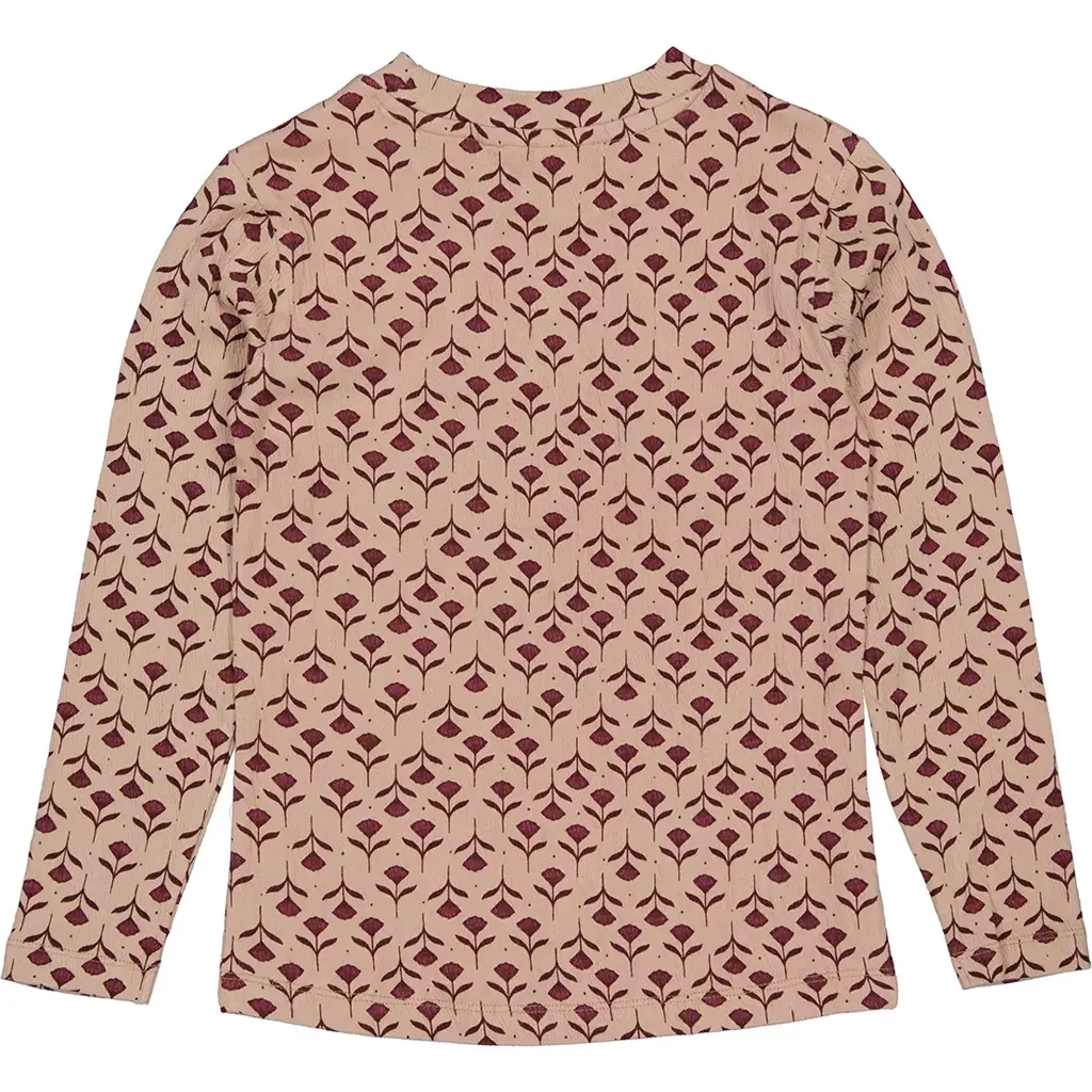 Longsleeve Veroni (aop sand flower)