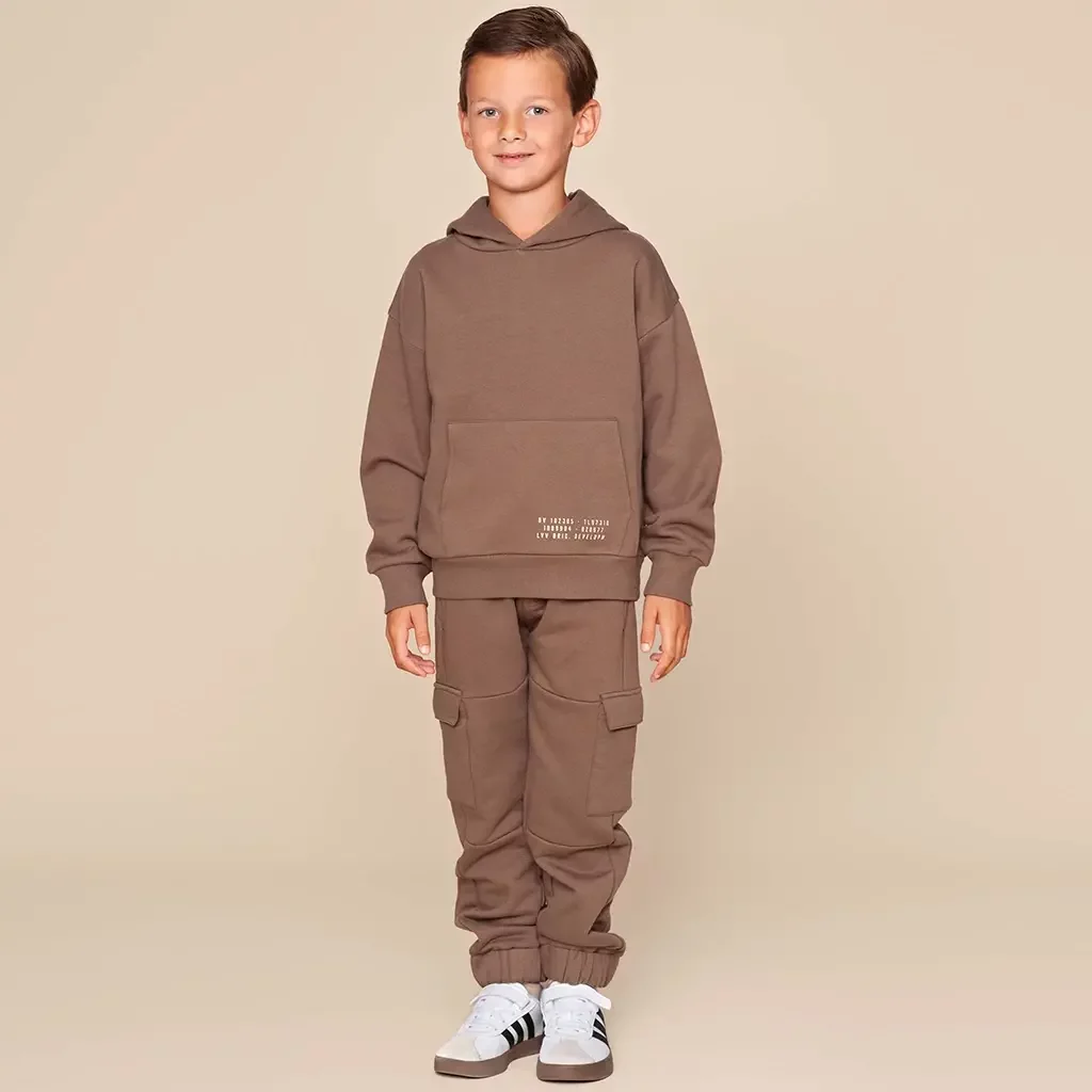 Trui hoodie Verano (brown)