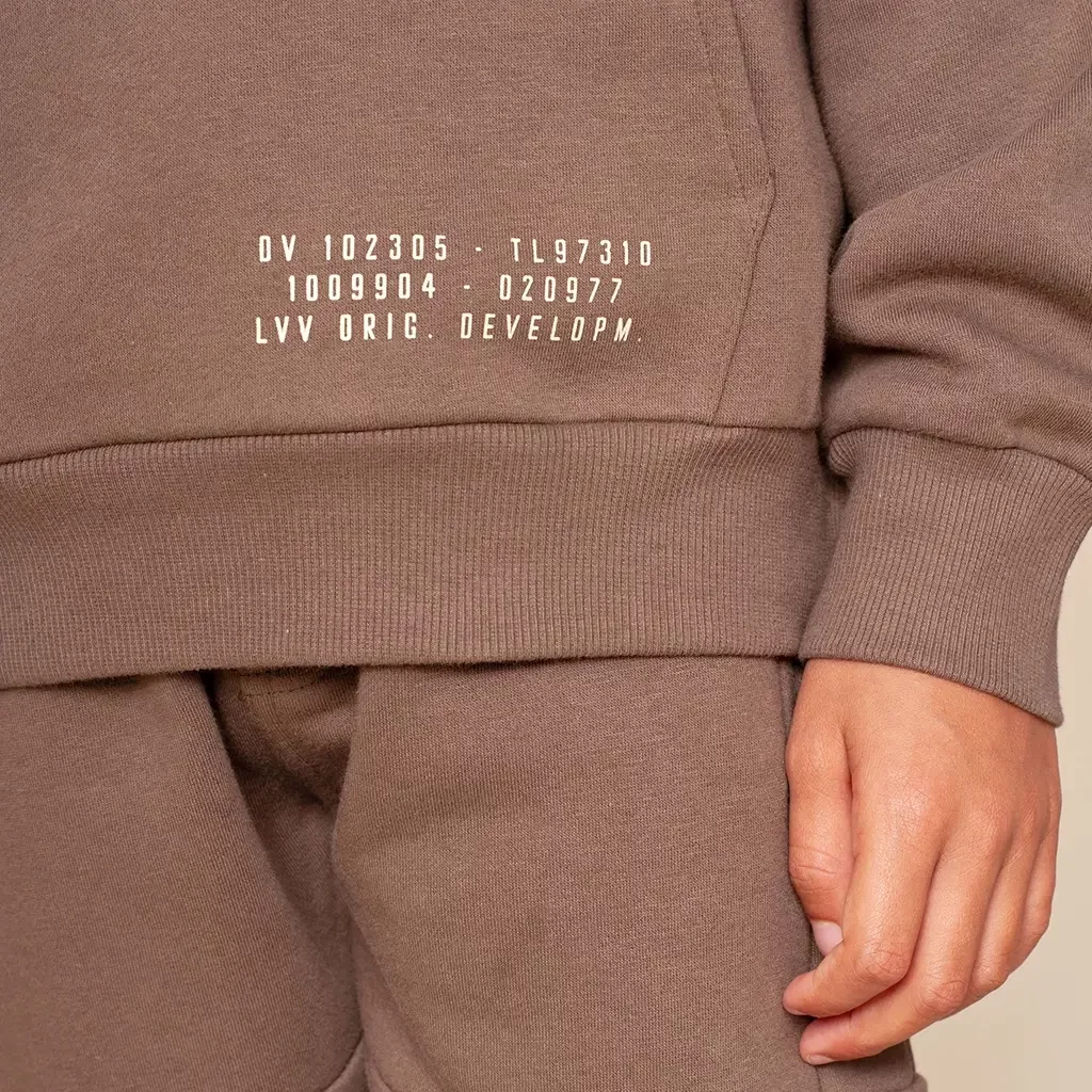 Trui hoodie Verano (brown)