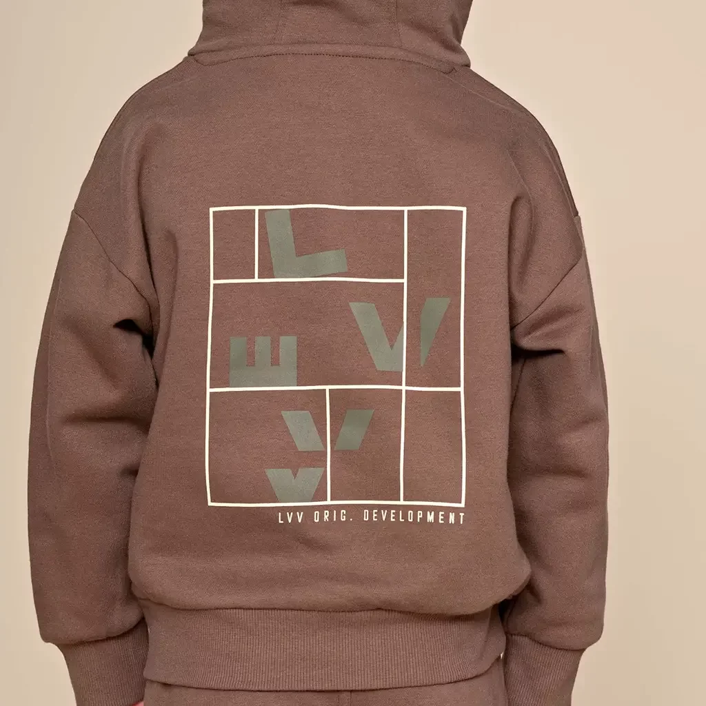 Trui hoodie Verano (brown)