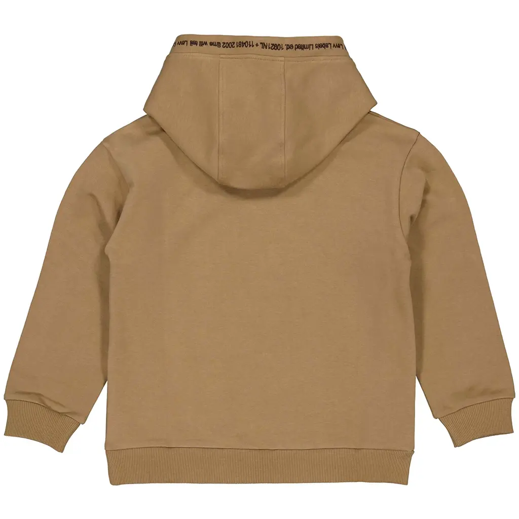 Trui hoodie Verdad (dessert sand)