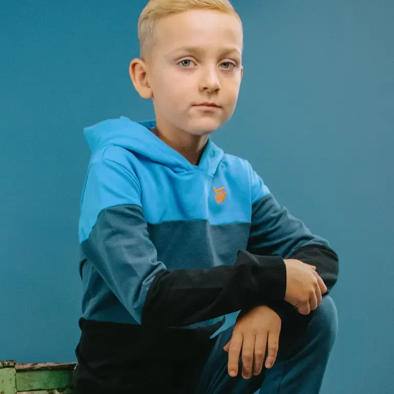 Trui hoodie Hessel (orion blue)