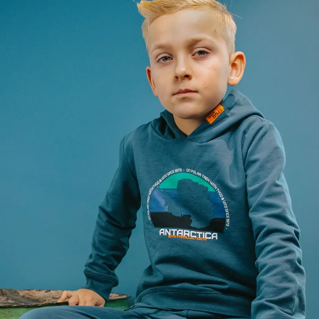 Trui hoodie Henk (orion blue)