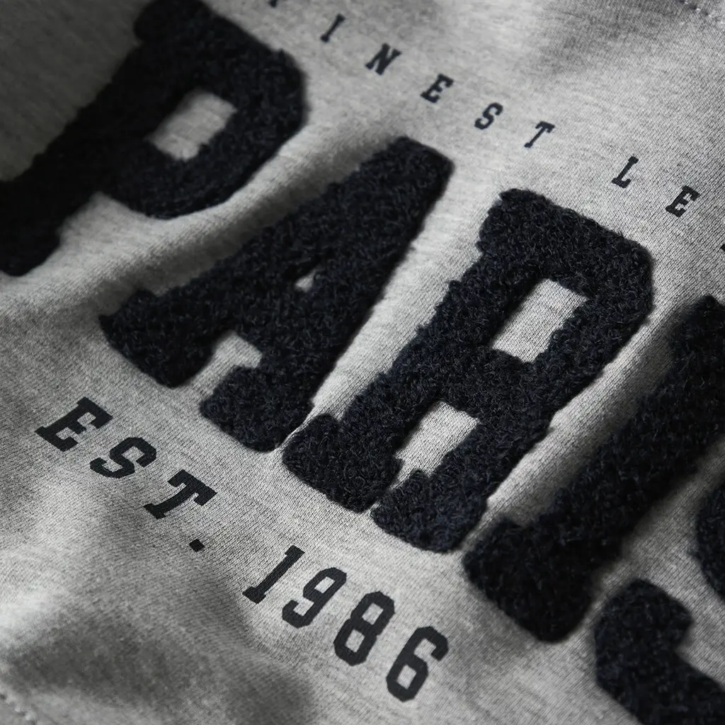 Trui hoodie Rivan (grey melange)