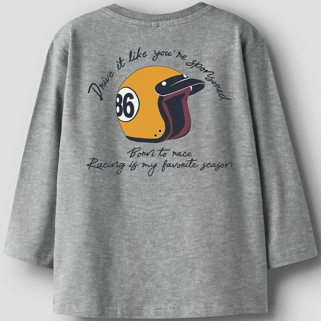 Longsleeve Radolf (grey melange)