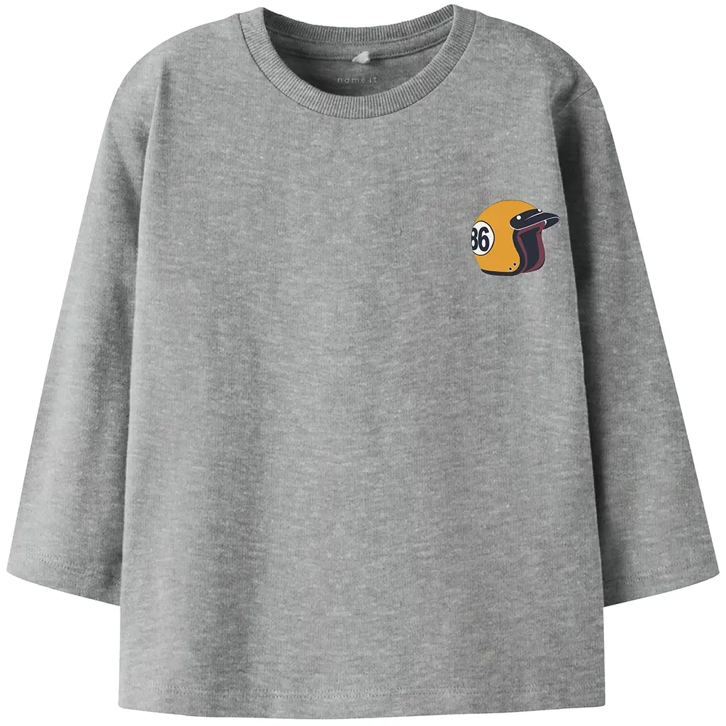 Longsleeve Radolf (grey melange)