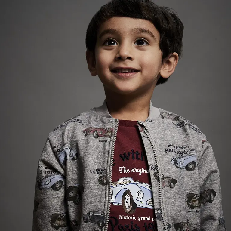 Vest sweat Reiner (grey melange)