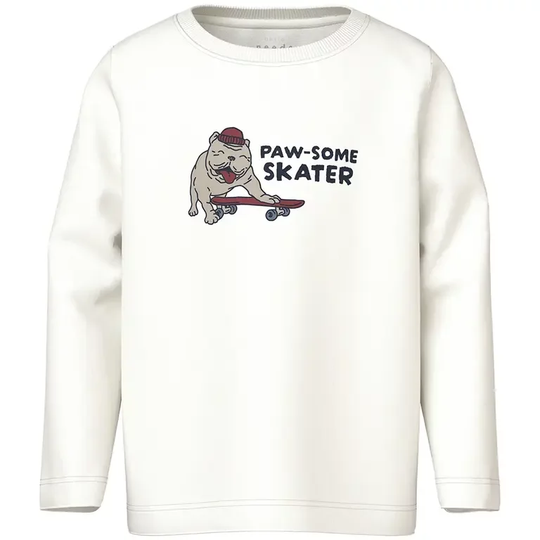 Longsleeve Vux (cloud dancer pawsome)