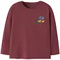 Name It Longsleeve Vux (burnt russet dino basket)