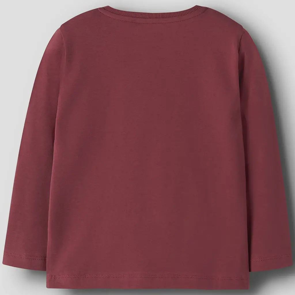 Longsleeve Vux (burnt russet dino basket)