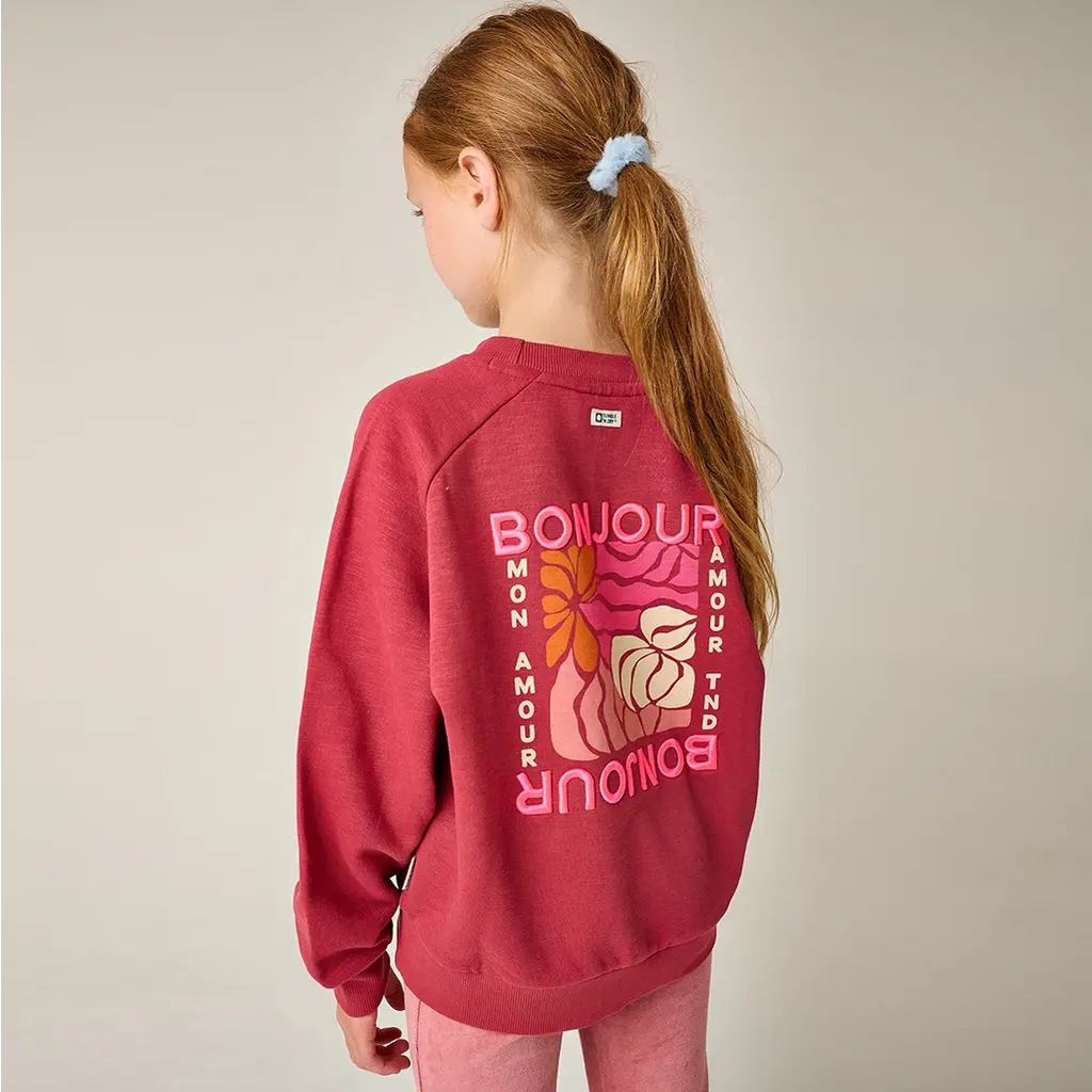 Trui J'Adore (earth red)