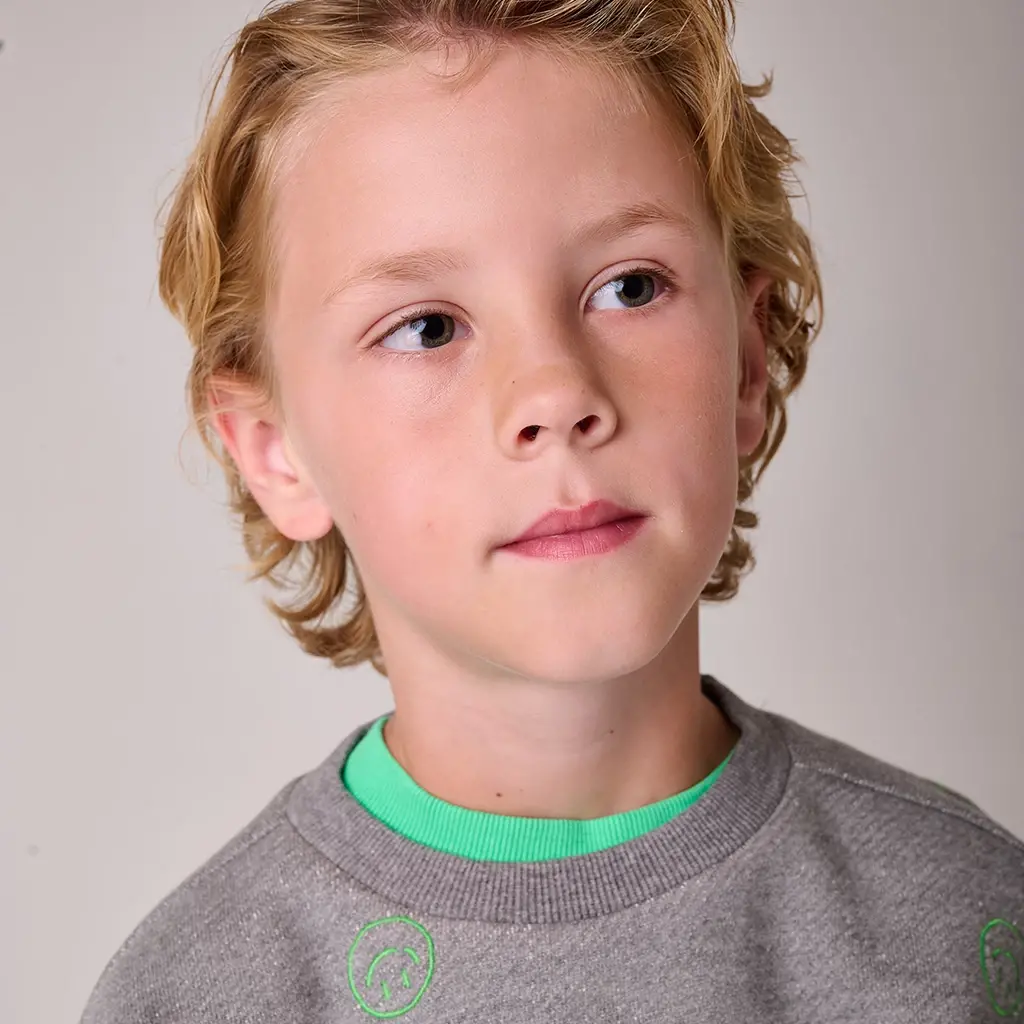 Trui Bach (grey melange)