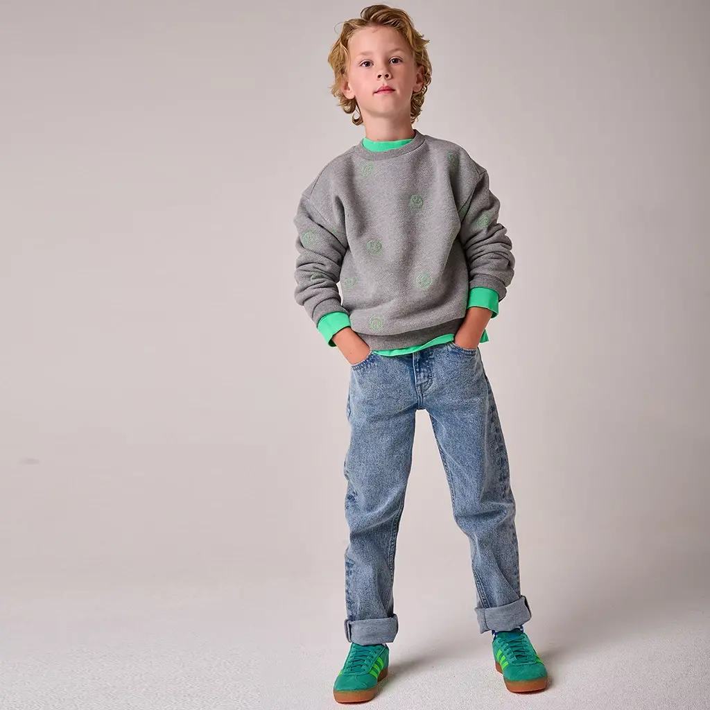 Trui Bach (grey melange)