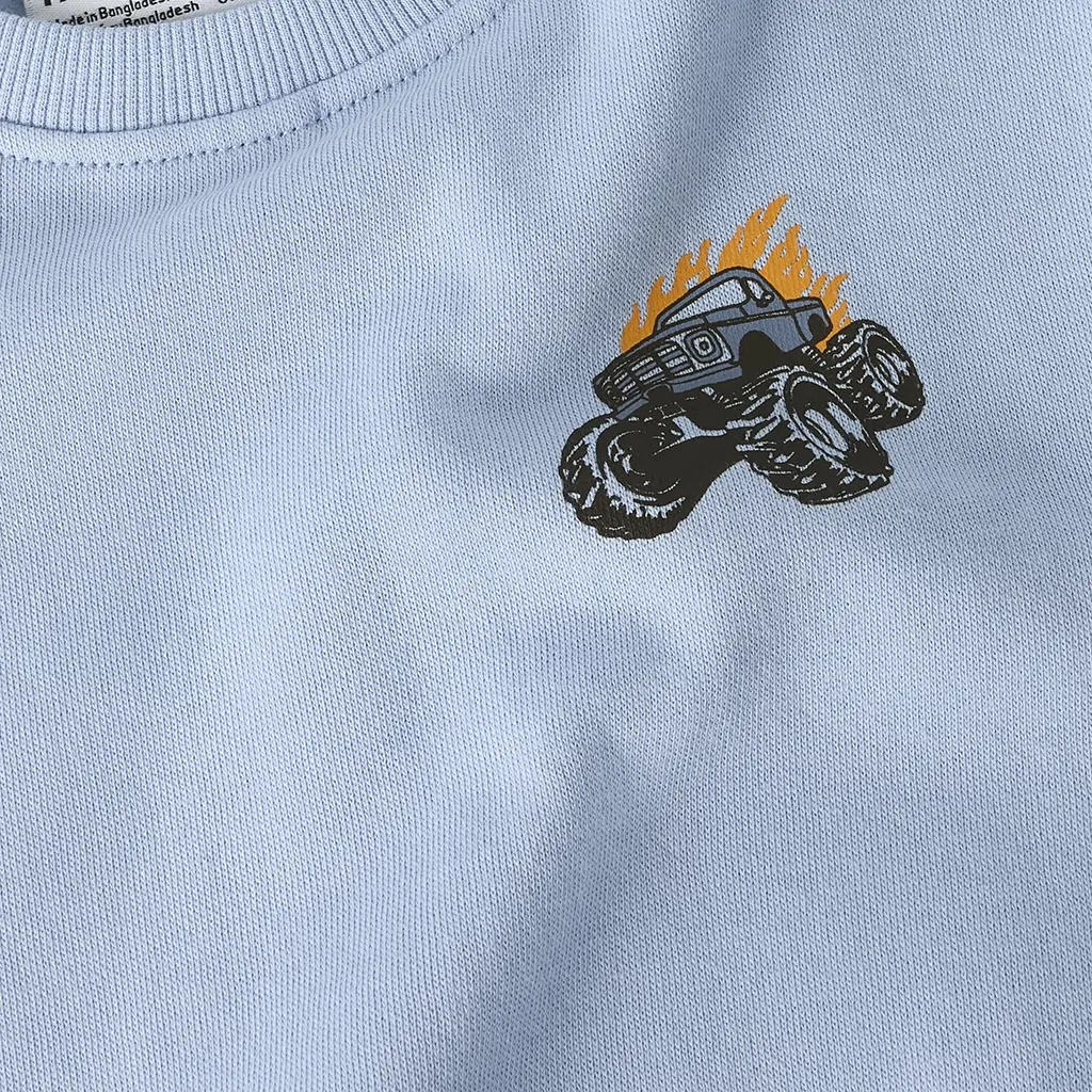 Trui sweat Vildar (kentucky blue monstertruck)