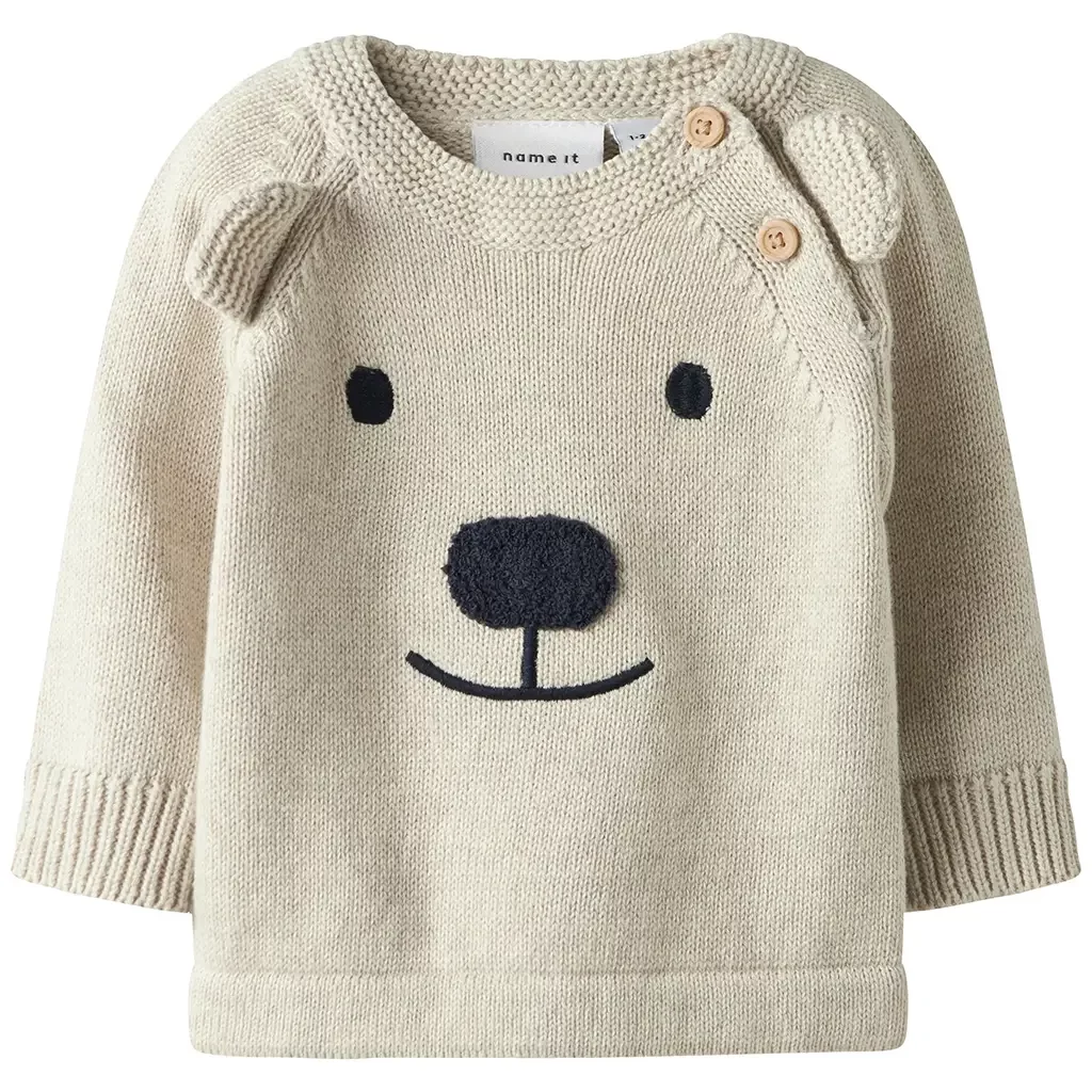 Gebreid truitje Ready (peyote melange)