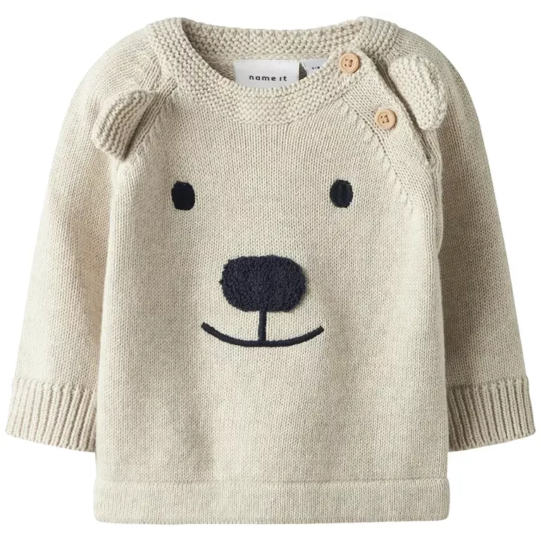 Gebreid truitje Ready (peyote melange)