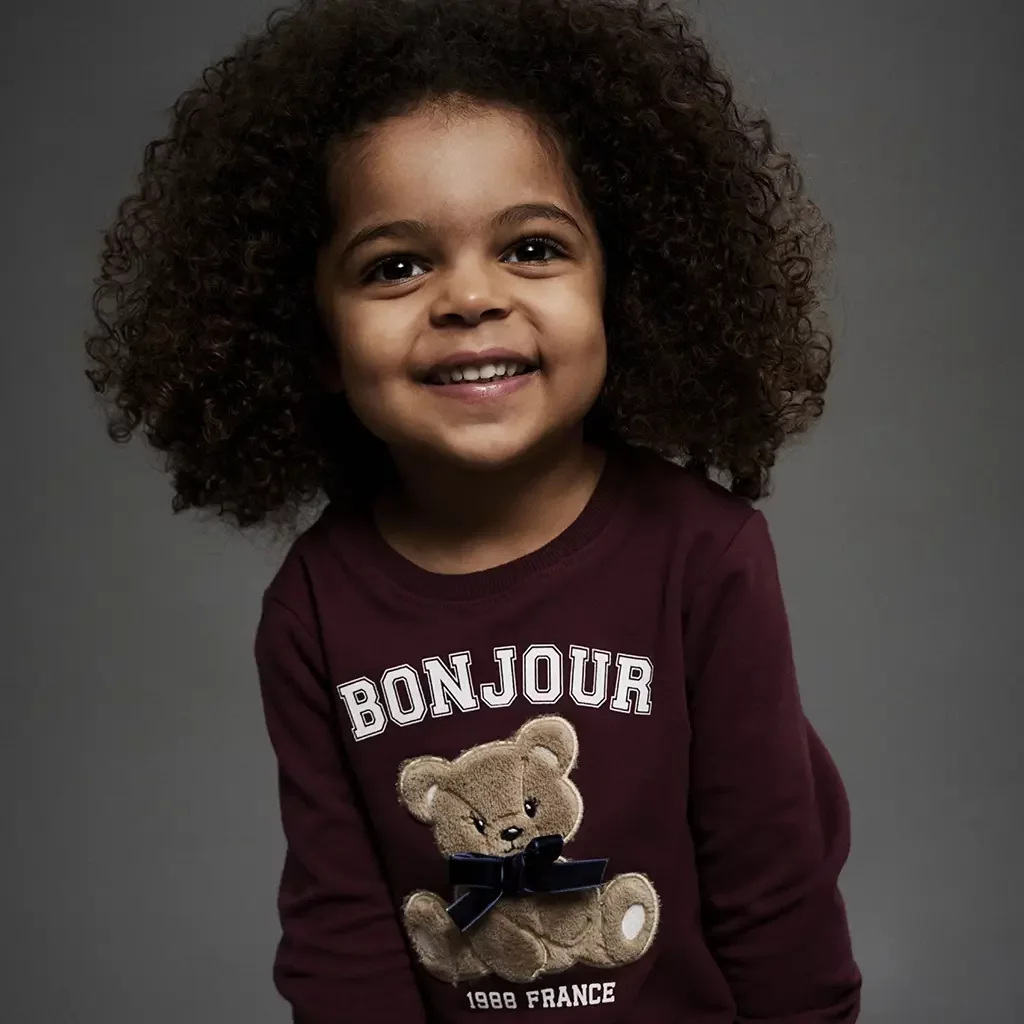 Trui sweat Rear (burgundy)