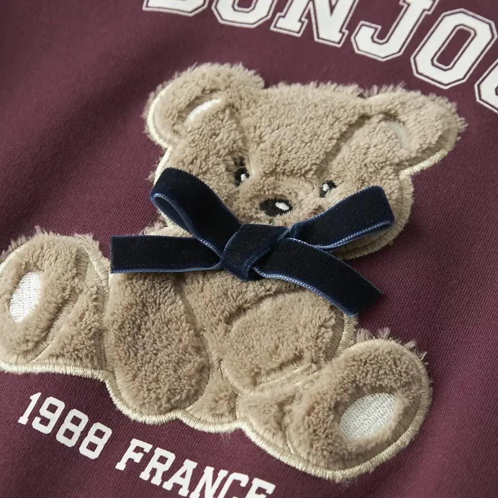 Trui sweat Rear (burgundy)