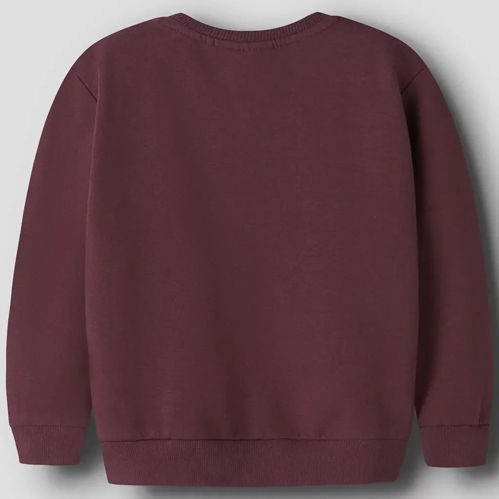 Trui sweat Sovea (burgundy)