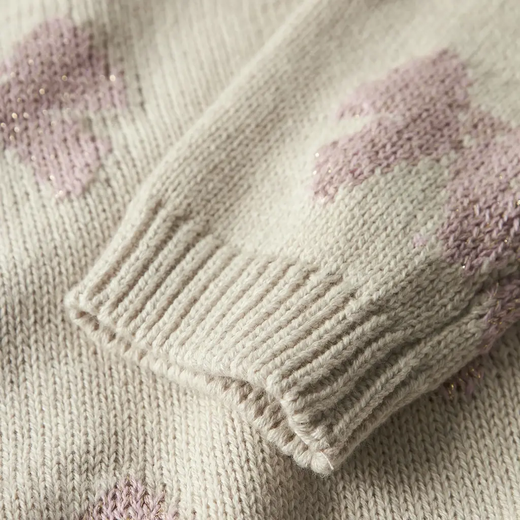 Gebreide trui (peyote melange)