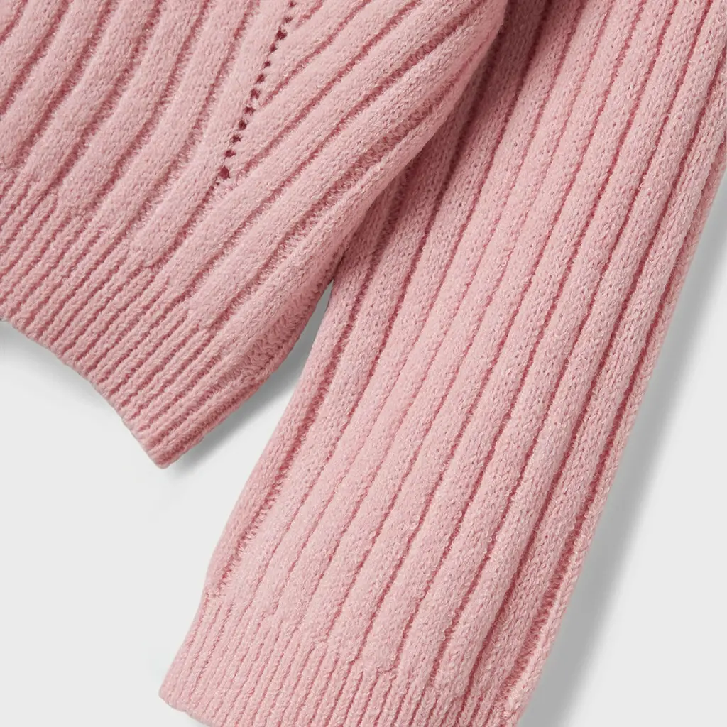 Gebreide trui Rikine (cradle pink)