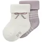 Name It Twee paar baby sokjes Rifia (keepsake lilac/cloud dancer)