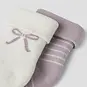 Name It Twee paar baby sokjes Rifia (keepsake lilac/cloud dancer)