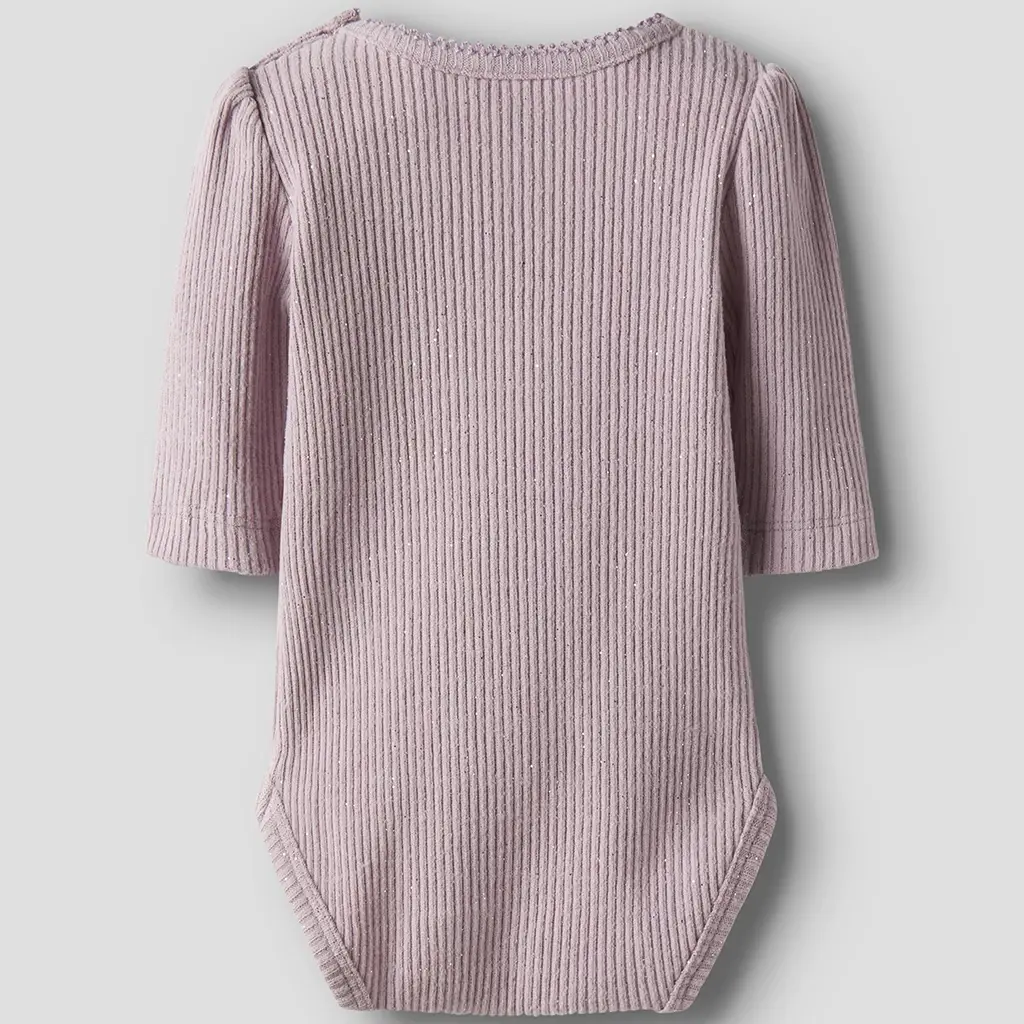 Rompertje rib glitter Rosally (keepsac lilac)