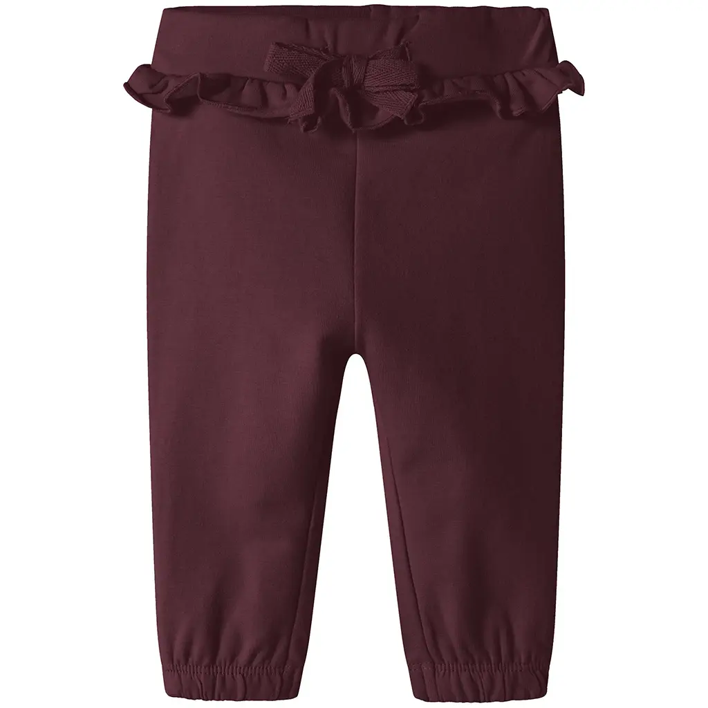 Joggingbroekje Rowane (burgundy)