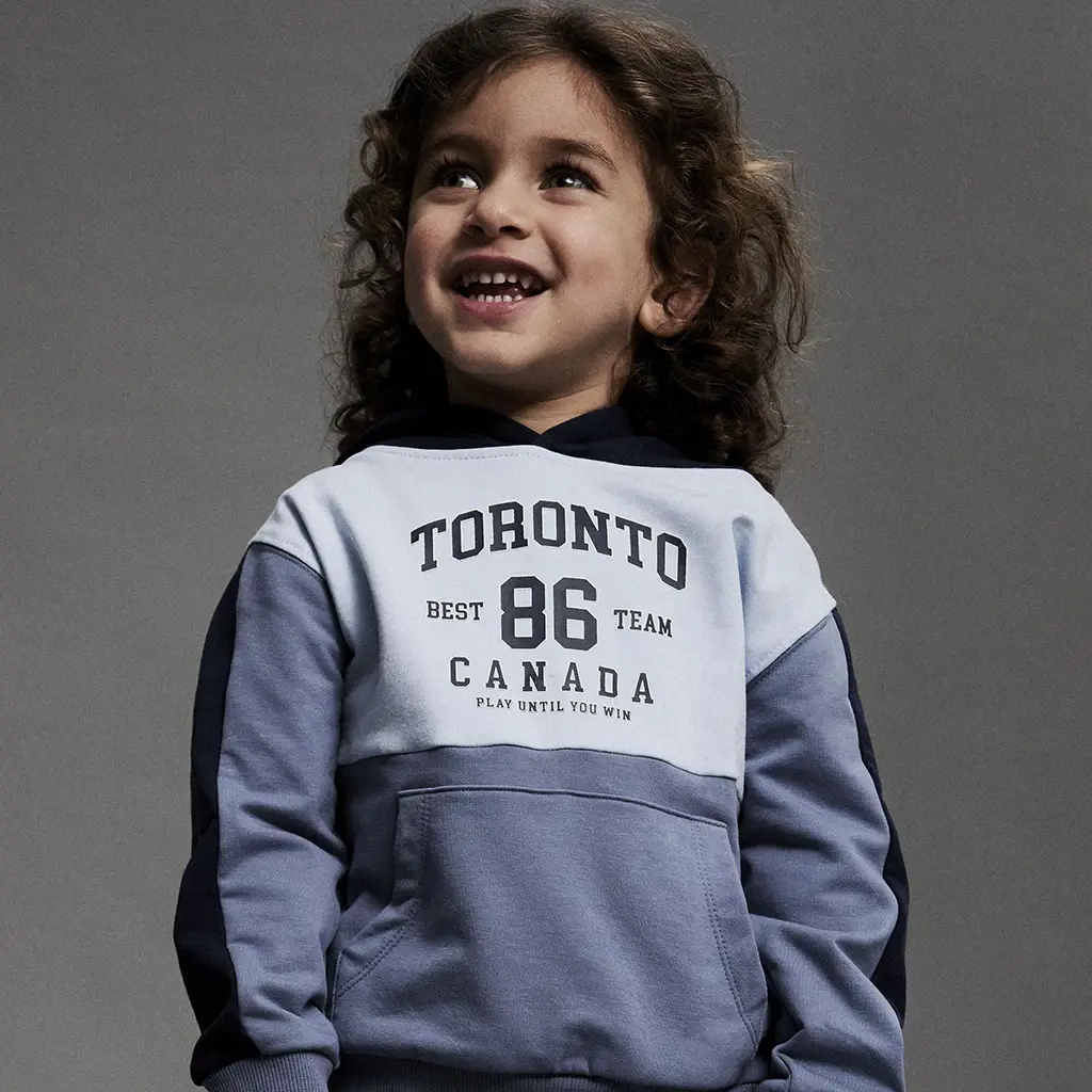 Trui sweat hoodie Sejr (flint stone)