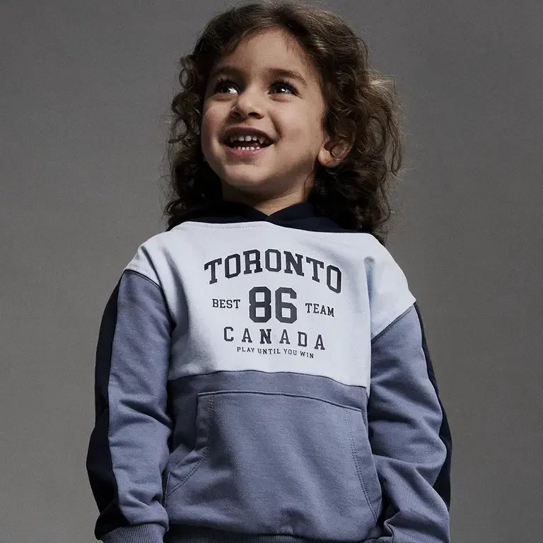 Trui sweat hoodie Sejr (flint stone)