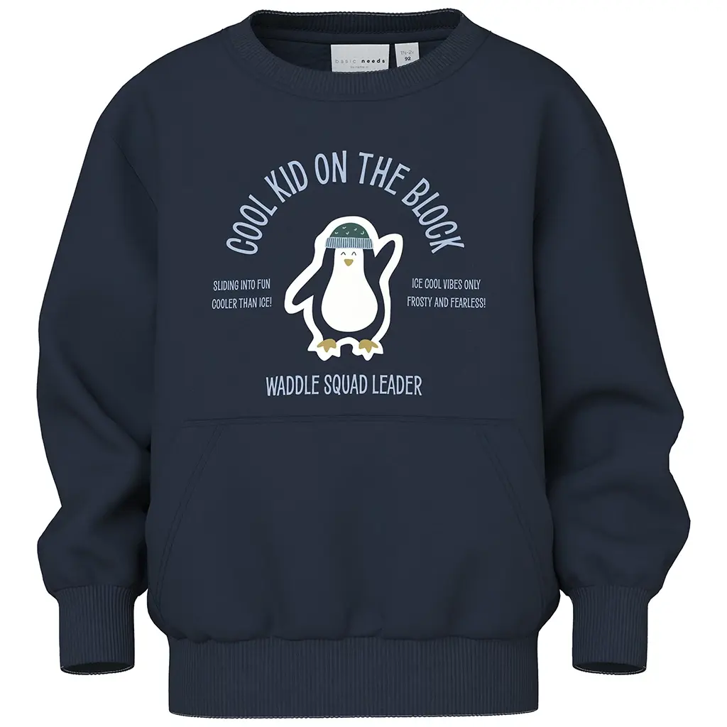 Trui sweat Vugo (navy blazer penguin cool)