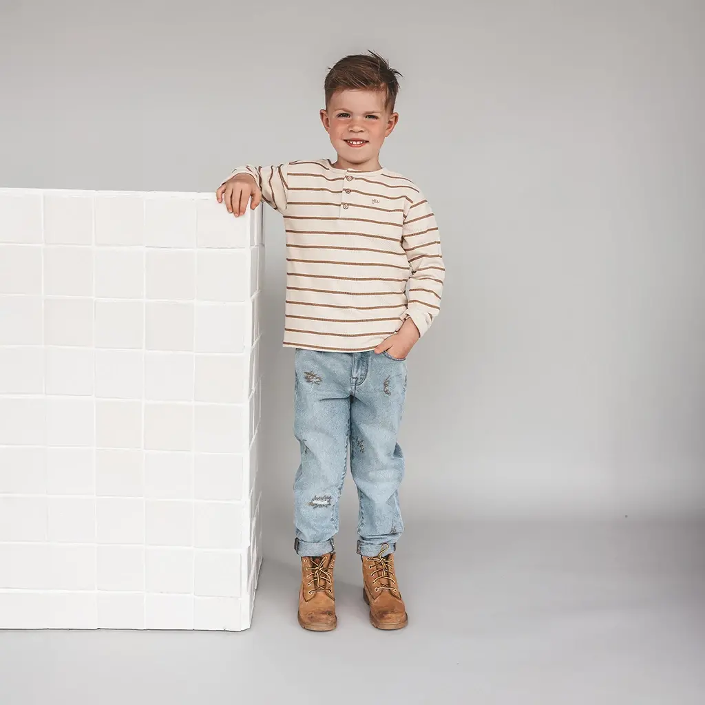 Spijkerbroek (faded blue)