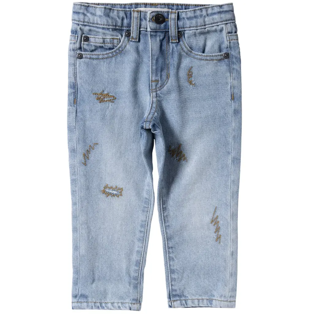 Spijkerbroek (faded blue)