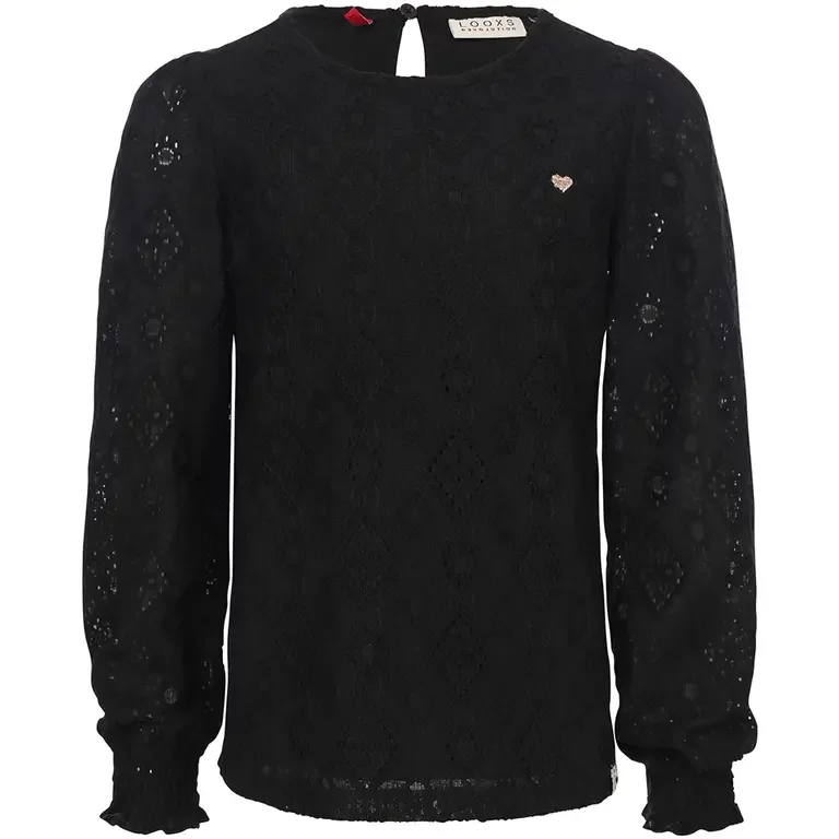 Longsleeve (pebble black)