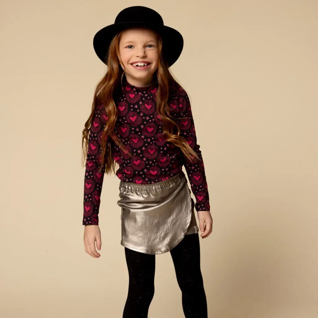 Rokje metallic (champagne)