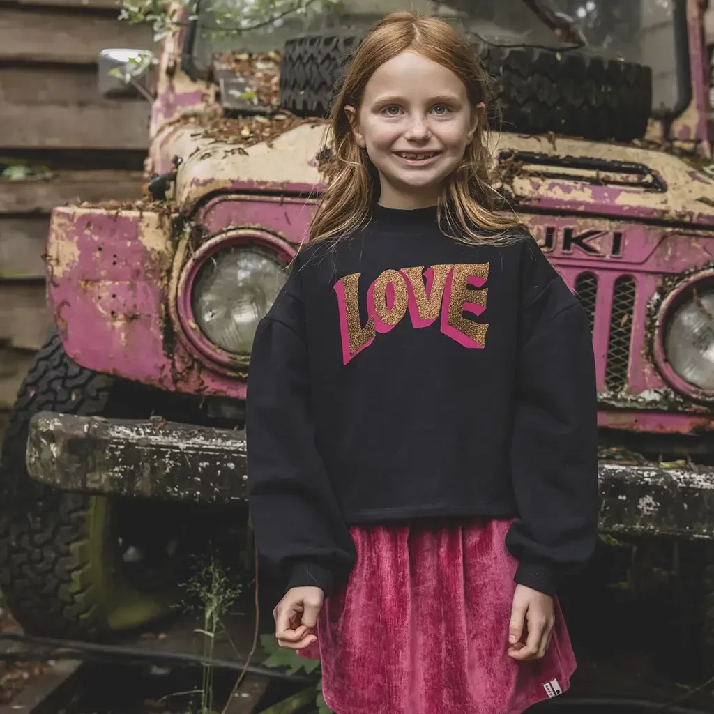 Rokje velvet (pink rose)