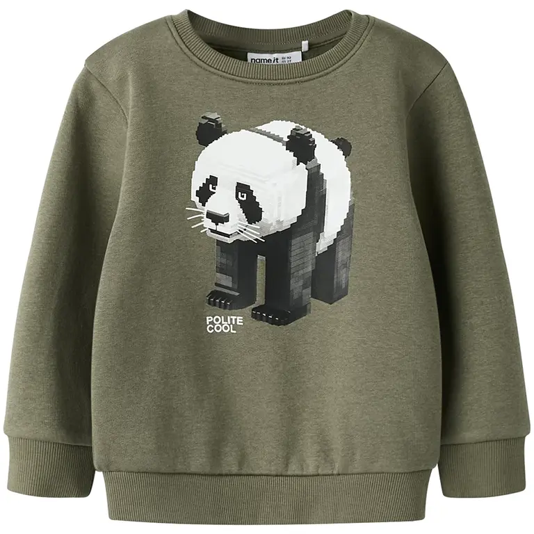 Trui sweat Sigurt (dusty olive)