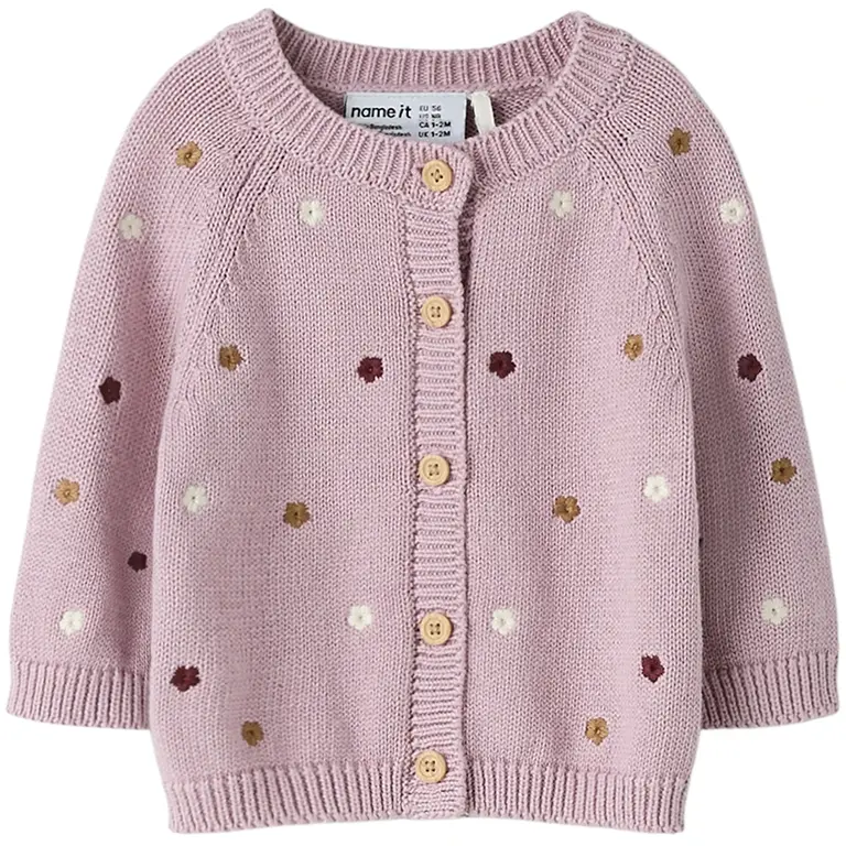 Gebreid vestje Tiflow (dawn pink)