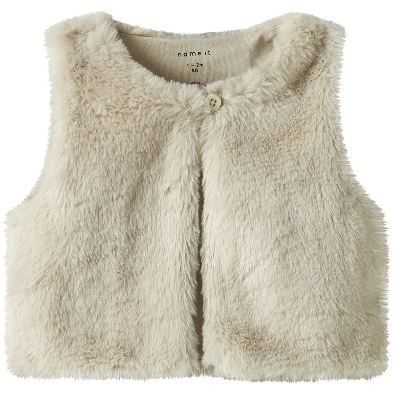 Gilet vestje fake fur Tacathy (purnice stone)